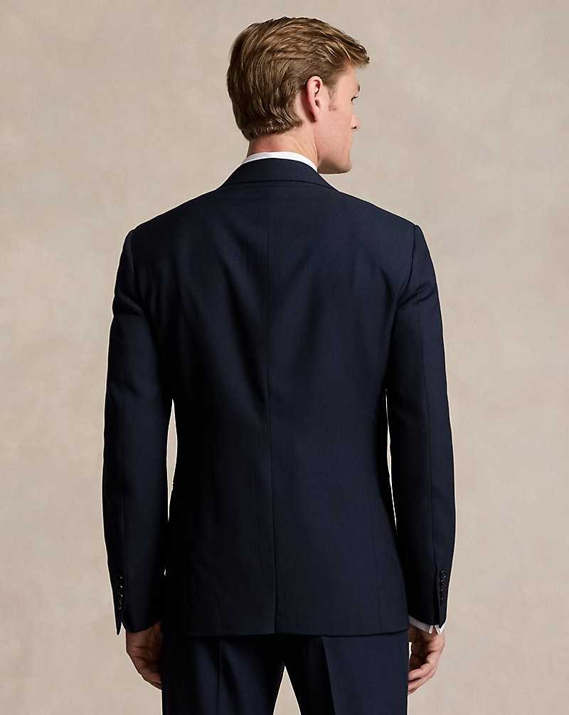 Trajes Ralph Lauren Tailored Wool Barathea Peak Tuxedo Hombre Azul Marino | WDHUCXT-65 - vista 4