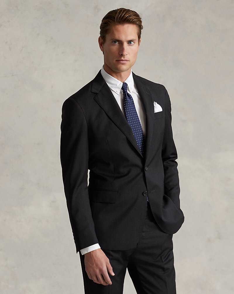 Trajes Ralph Lauren Tailored Wool Twill Hombre Charcoal | OGKSVXW-61 - vista 3
