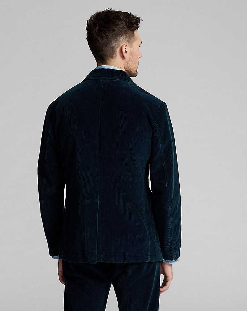 Trajes Ralph Lauren Unconstructed Indigo Corduroy Sport Hombre Azules | MODWETF-35 - vista 4