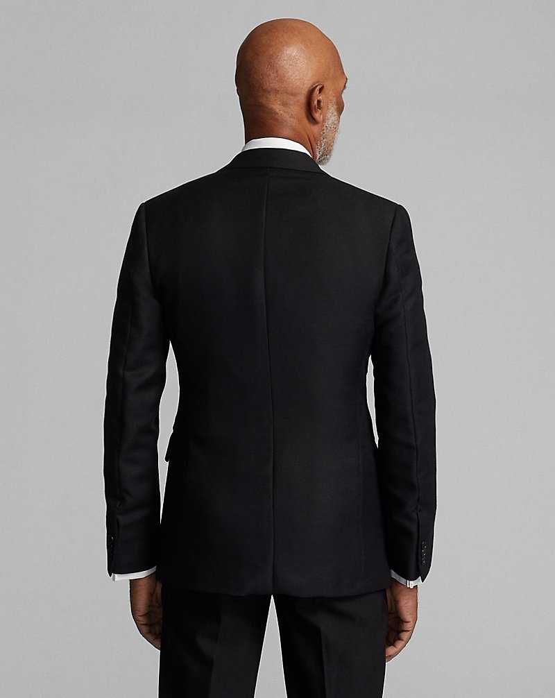 Trajes Ralph Lauren Wool Western Tuxedo Hombre Negros | KVQNWPA-85 - vista 4