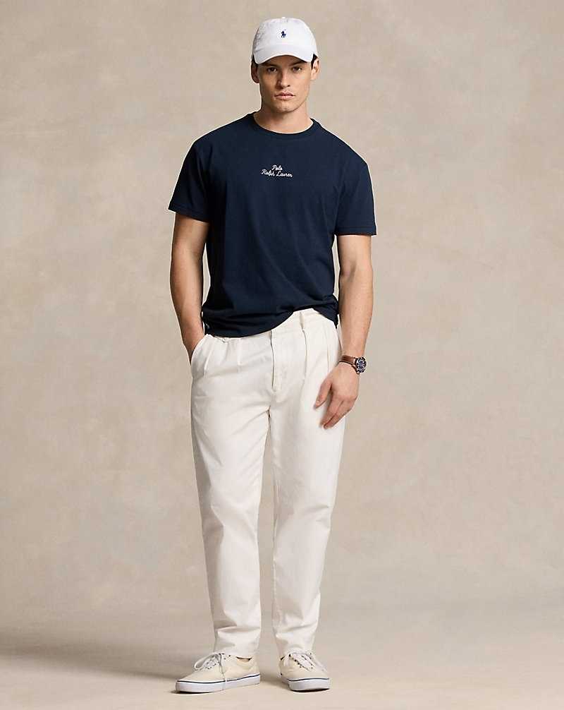 Unisex Collection Ralph Lauren Classic Fit Logo Jersey Hombre Azul Marino | VTFNGLX-28 - vista 3
