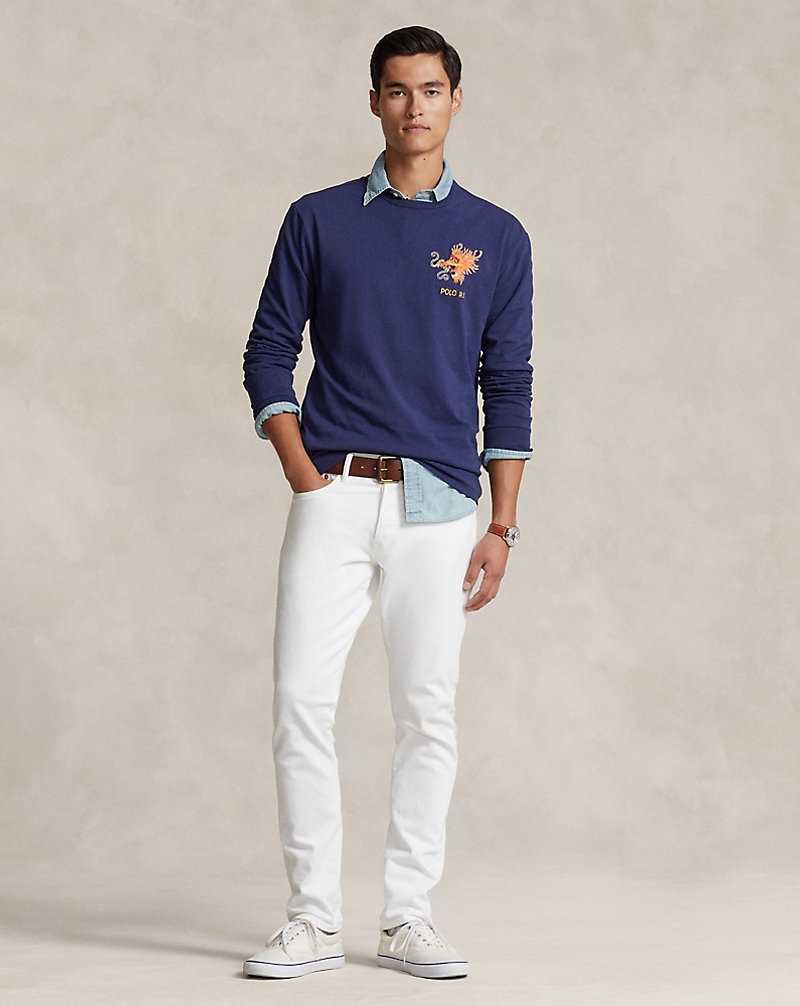Unisex Collection Ralph Lauren Lunar New Year Dragon Jersey Hombre Azules | PSHBUVT-46 - vista 3