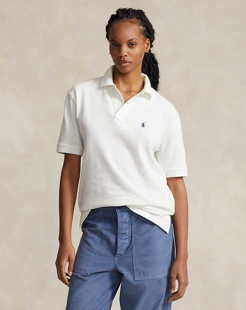 Unisex Collection Ralph Lauren Original Fit Mesh Hombre Blancos | CIYDBVX-95 - vista 5
