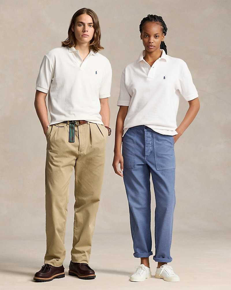 Unisex Collection Ralph Lauren Original Fit Mesh Hombre Blancos | CIYDBVX-95 - vista 1