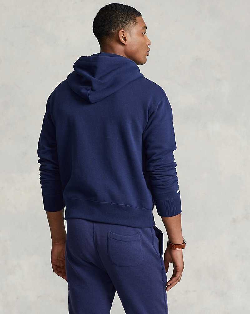 Unisex Collection Ralph Lauren Pink Pony Fleece Hombre Azul Marino | KWULXMY-49 - vista 4