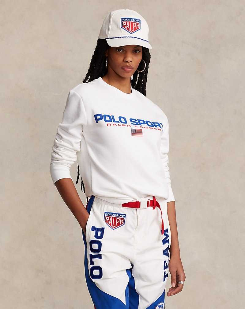 Unisex Collection Ralph Lauren Sport Fleece Hombre Blancos | VGCDJER-29 - vista 5