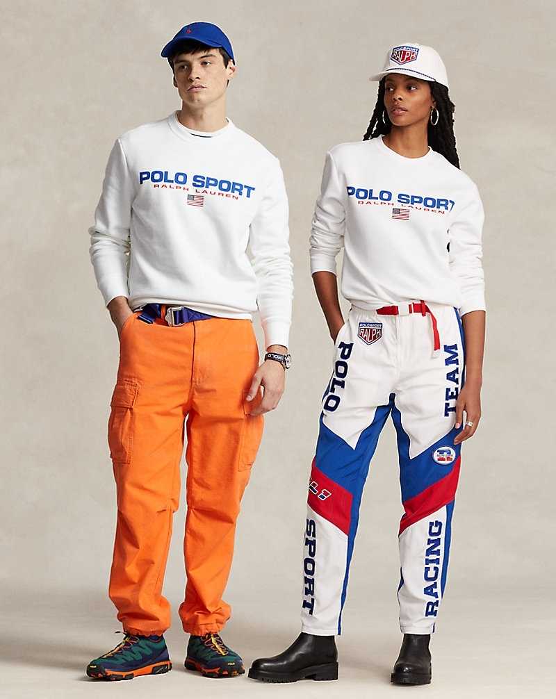 Unisex Collection Ralph Lauren Sport Fleece Hombre Blancos | VGCDJER-29 - vista 1