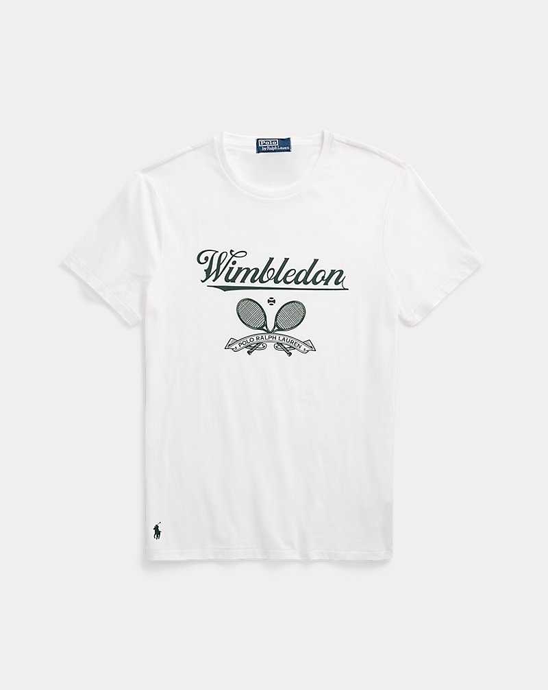 Unisex Collection Ralph Lauren Wimbledon Custom Slim Fit Hombre Blancos | EBKAWRU-03 - vista 2
