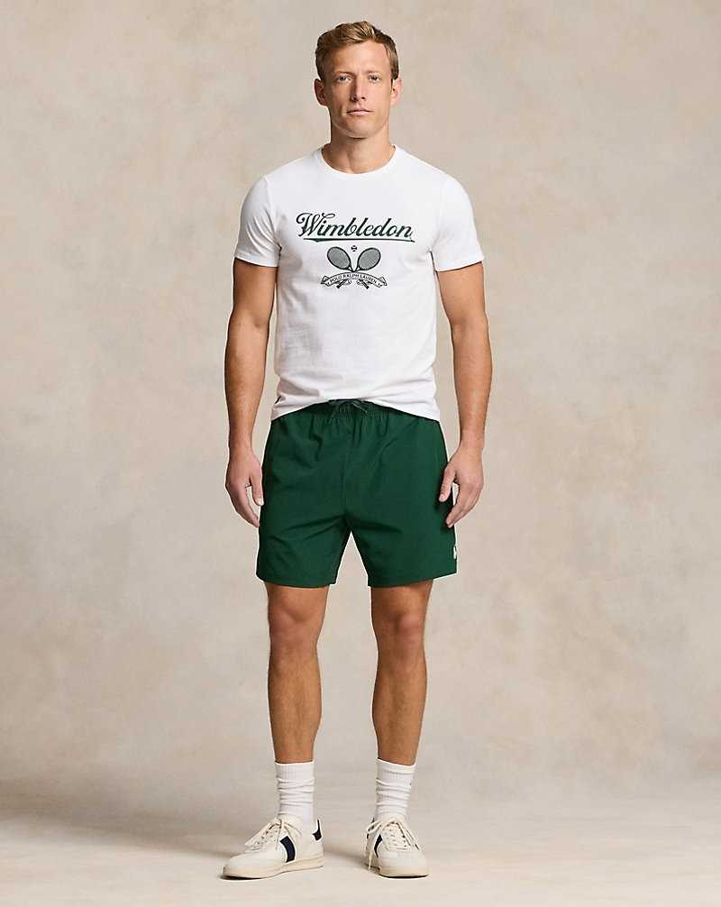 Unisex Collection Ralph Lauren Wimbledon Custom Slim Fit Hombre Blancos | EBKAWRU-03 - vista 3