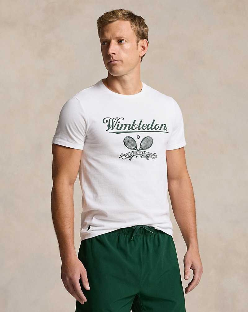 Unisex Collection Ralph Lauren Wimbledon Custom Slim Fit Hombre Blancos | EBKAWRU-03 - vista 1