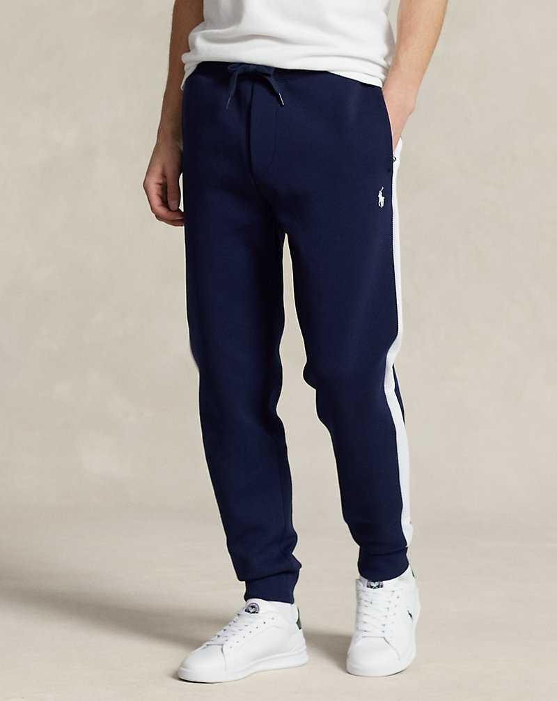 Unisex Collection Ralph Lauren Wimbledon Ballperson Jogging bottoms Hombre Rfd Nvy/Cer Wht | RQICLDW-06 - vista 3