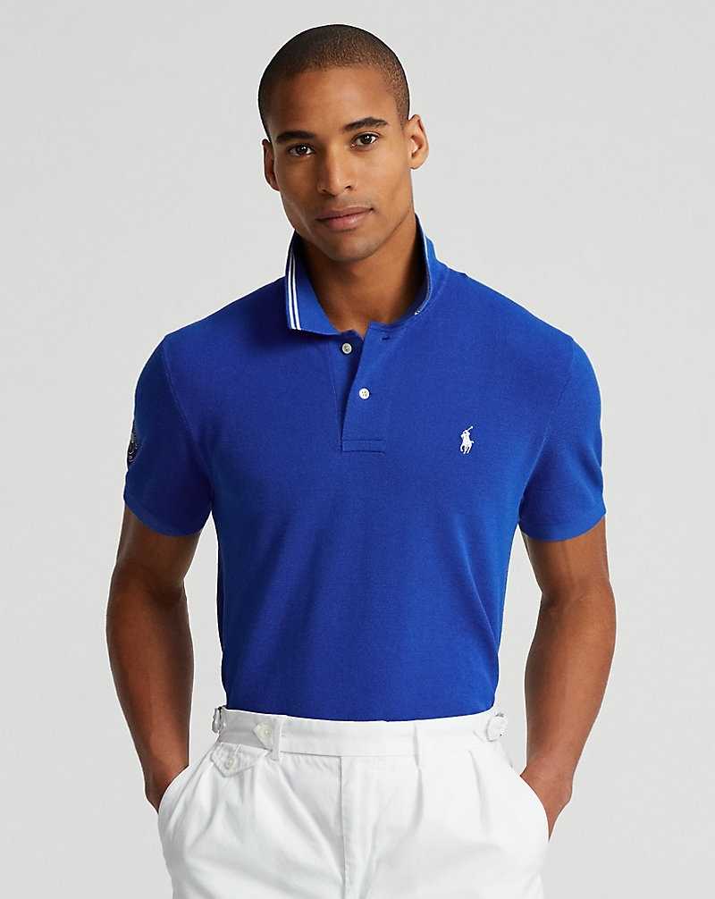 Unisex Collection Ralph Lauren Wimbledon Cotton-Collar Hombre Sapphire Star | MYZJANG-53 - vista 1