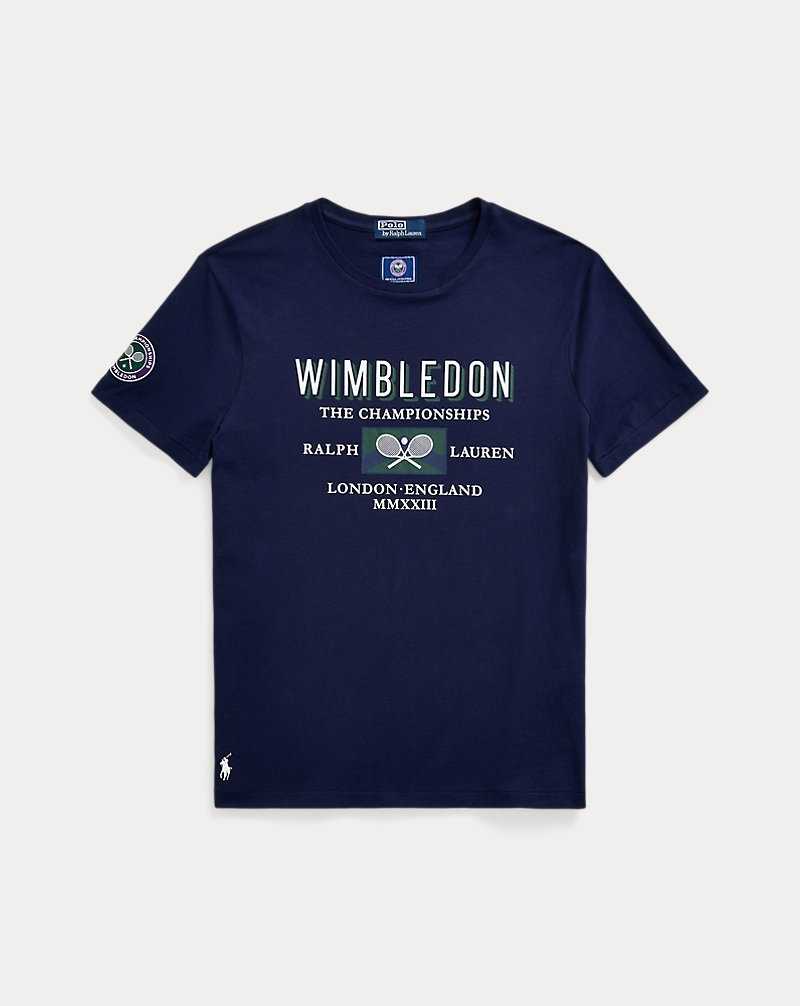 Unisex Collection Ralph Lauren Wimbledon Custom Slim Fit Hombre Azul Marino | VSCUXHO-79 - vista 2