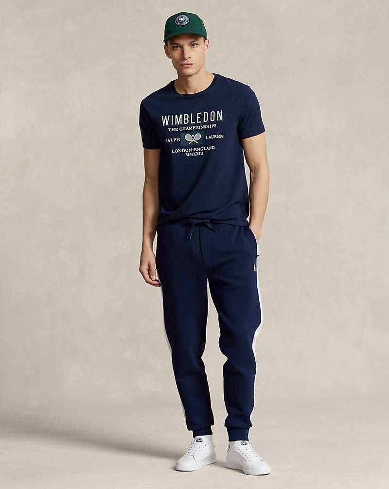 Unisex Collection Ralph Lauren Wimbledon Custom Slim Fit Hombre Azul Marino | VSCUXHO-79 - vista 3