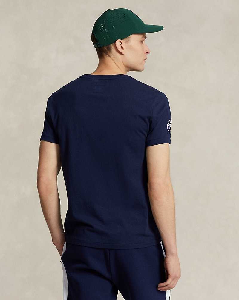 Unisex Collection Ralph Lauren Wimbledon Custom Slim Fit Hombre Azul Marino | VSCUXHO-79 - vista 4