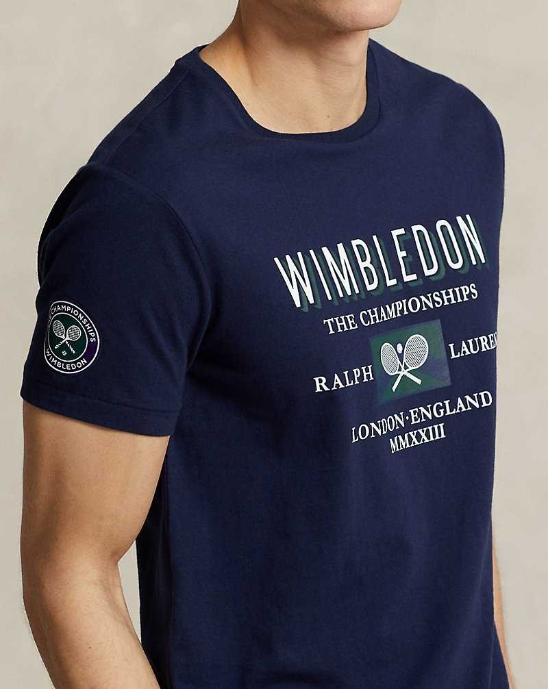 Unisex Collection Ralph Lauren Wimbledon Custom Slim Fit Hombre Azul Marino | VSCUXHO-79 - vista 5
