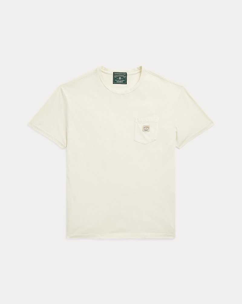 Unisex Collection Ralph Lauren x Element Big Fit Jersey Hombre Ecru | ORLUKAW-48 - vista 2