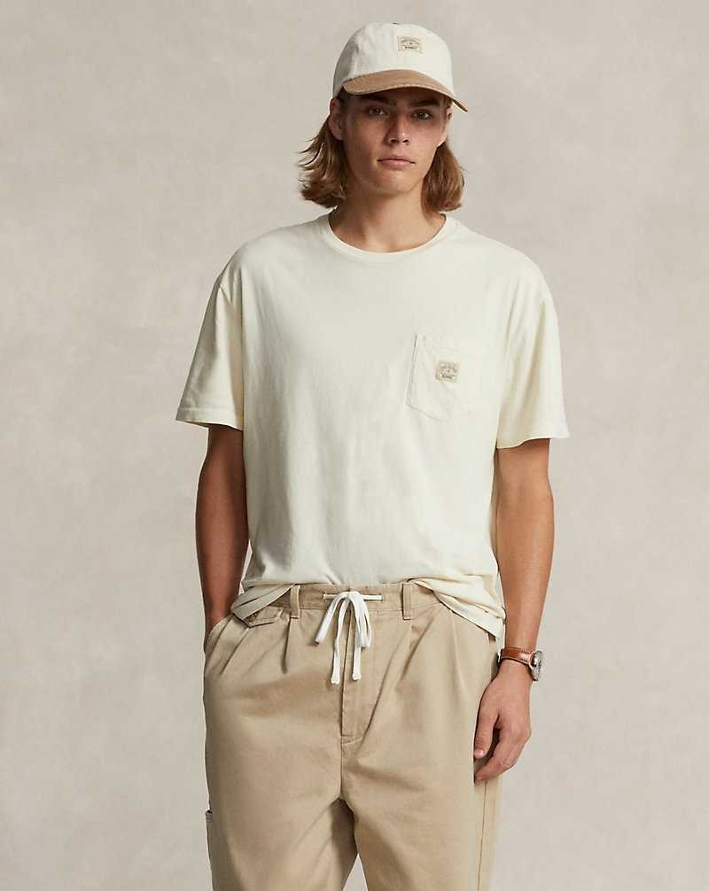 Unisex Collection Ralph Lauren x Element Big Fit Jersey Hombre Ecru | ORLUKAW-48 - vista 3