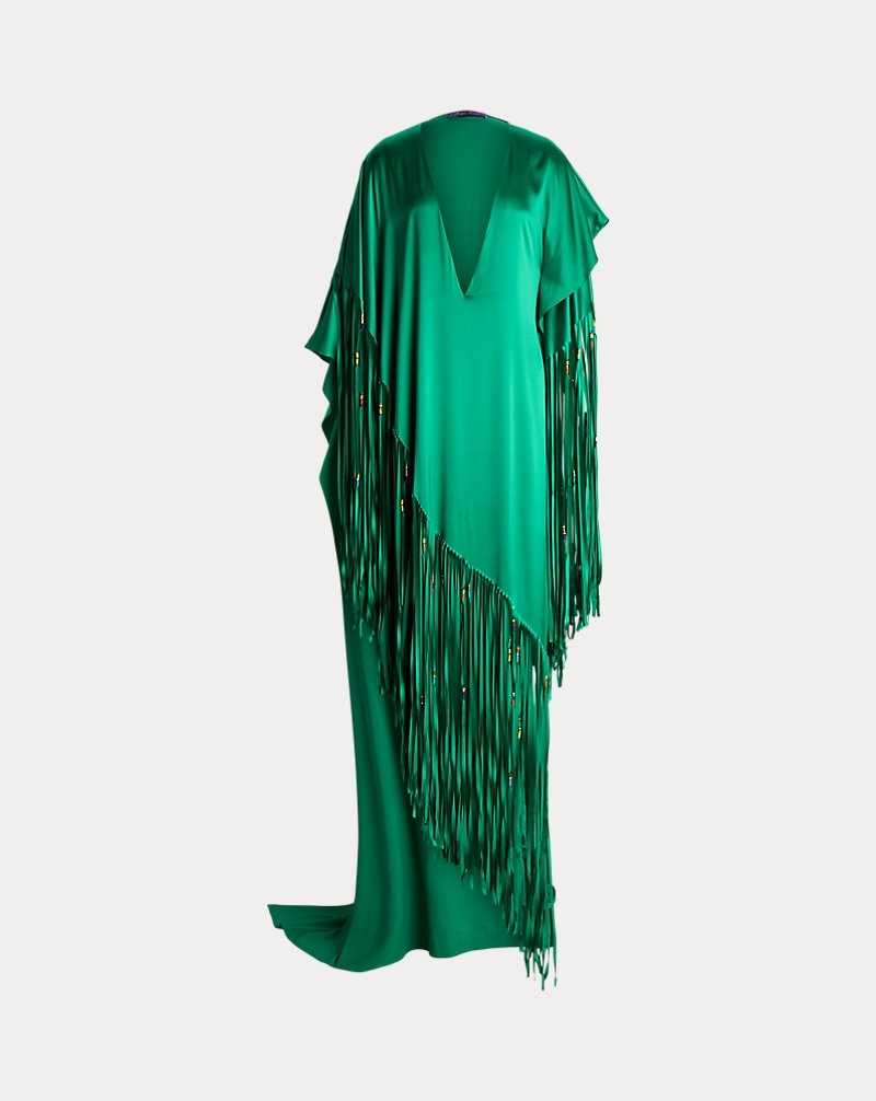 Vestido De Noche Ralph Lauren Clarisa Stretch Charmeuse Evening Mujer Meadow | TLIHEUS-76 - vista 2