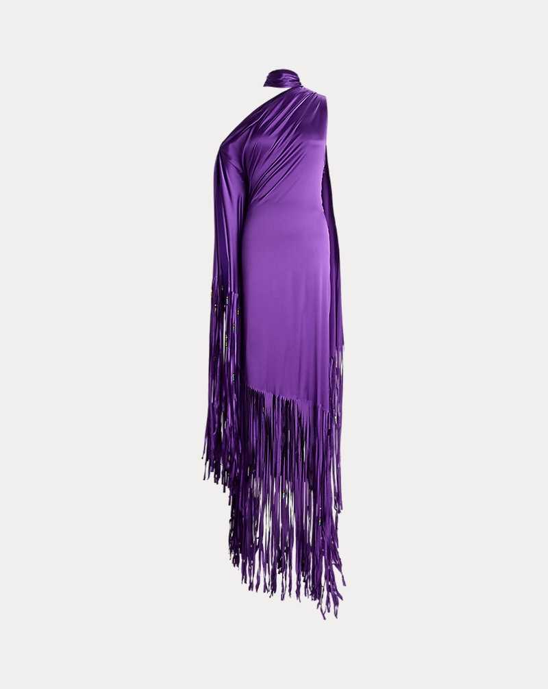 Vestido De Noche Ralph Lauren Marlee Stretch Charmeuse Evening Mujer | KMWPZAF-76 - vista 2