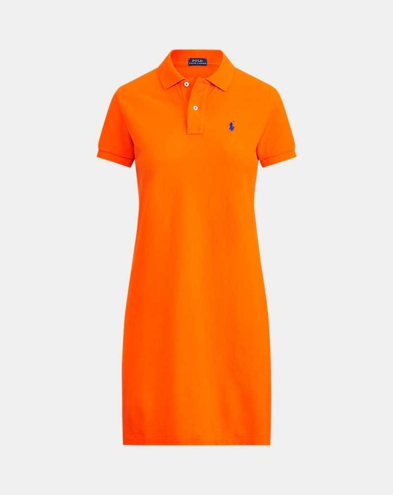 Vestido Ralph Lauren Cotton Mesh Mujer Naranjas | JGQFEXK-15 - vista 2