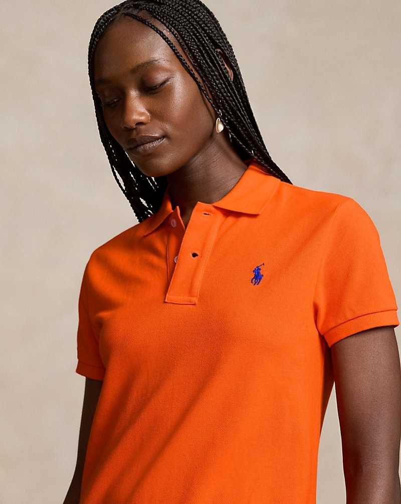 Vestido Ralph Lauren Cotton Mesh Mujer Naranjas | JGQFEXK-15 - vista 5
