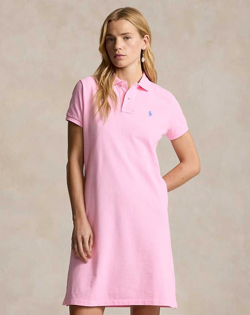 Vestido Ralph Lauren Cotton Mesh Mujer Rosas | TLJHFIG-42 - vista 3