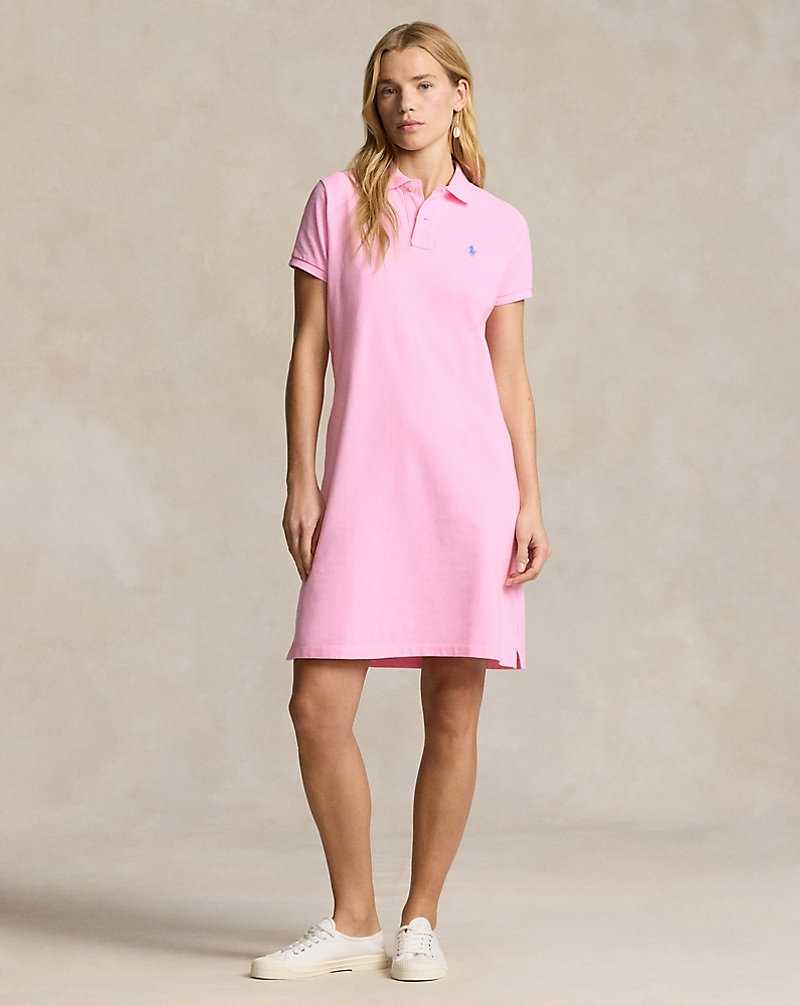 Vestido Ralph Lauren Cotton Mesh Mujer Rosas | TLJHFIG-42 - vista 1