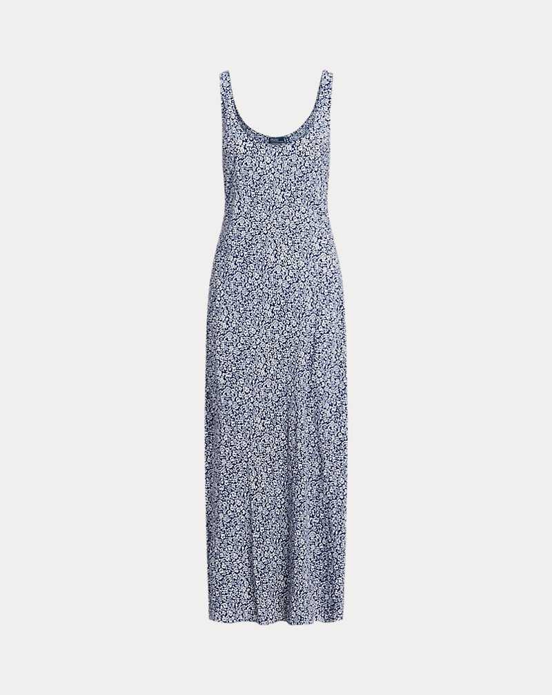 Vestido Ralph Lauren Floral Scoopneck Mujer Flores | VCUXEOG-42 - vista 2