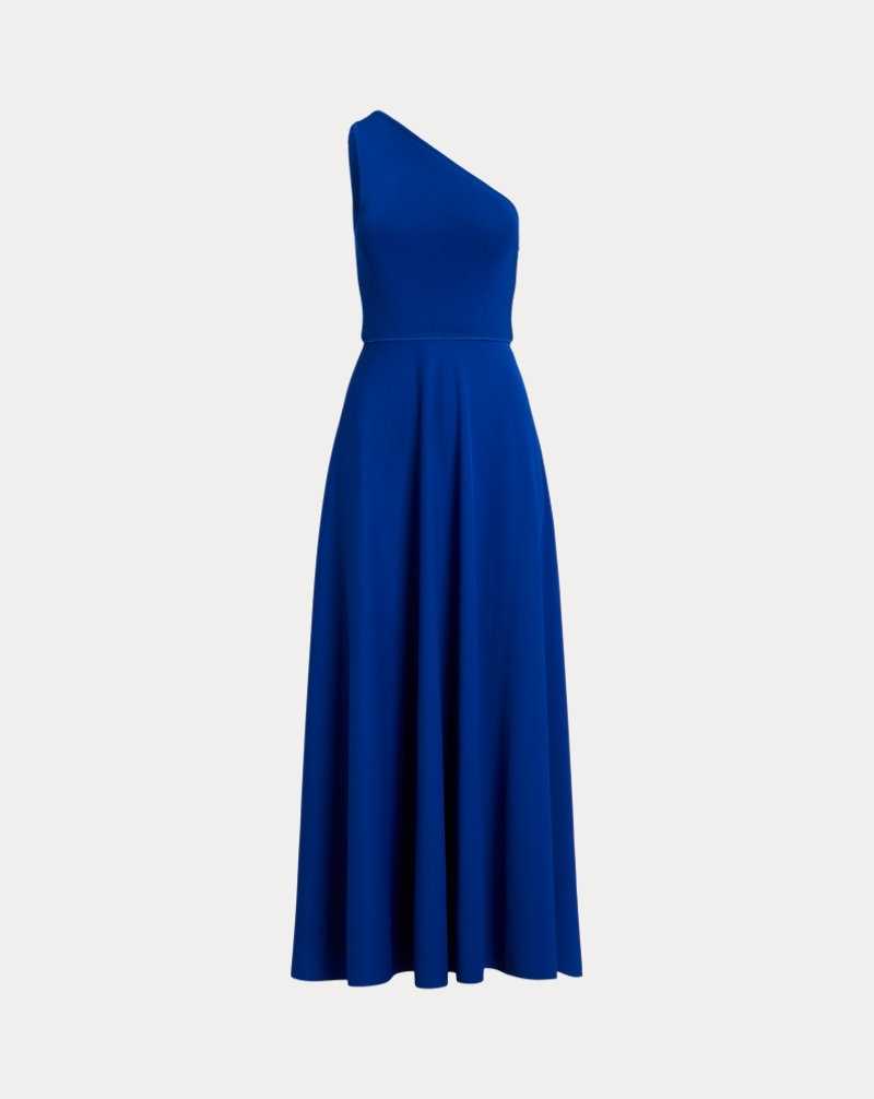 Vestido Ralph Lauren Hybrid One-Shoulder Cocktail Mujer Sapphire Star | LFBCXEV-57 - vista 2