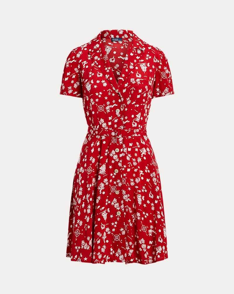 Vestido Ralph Lauren Nautical-Motif Minidress Mujer Nautical Conversation | WJGEACX-83 - vista 2