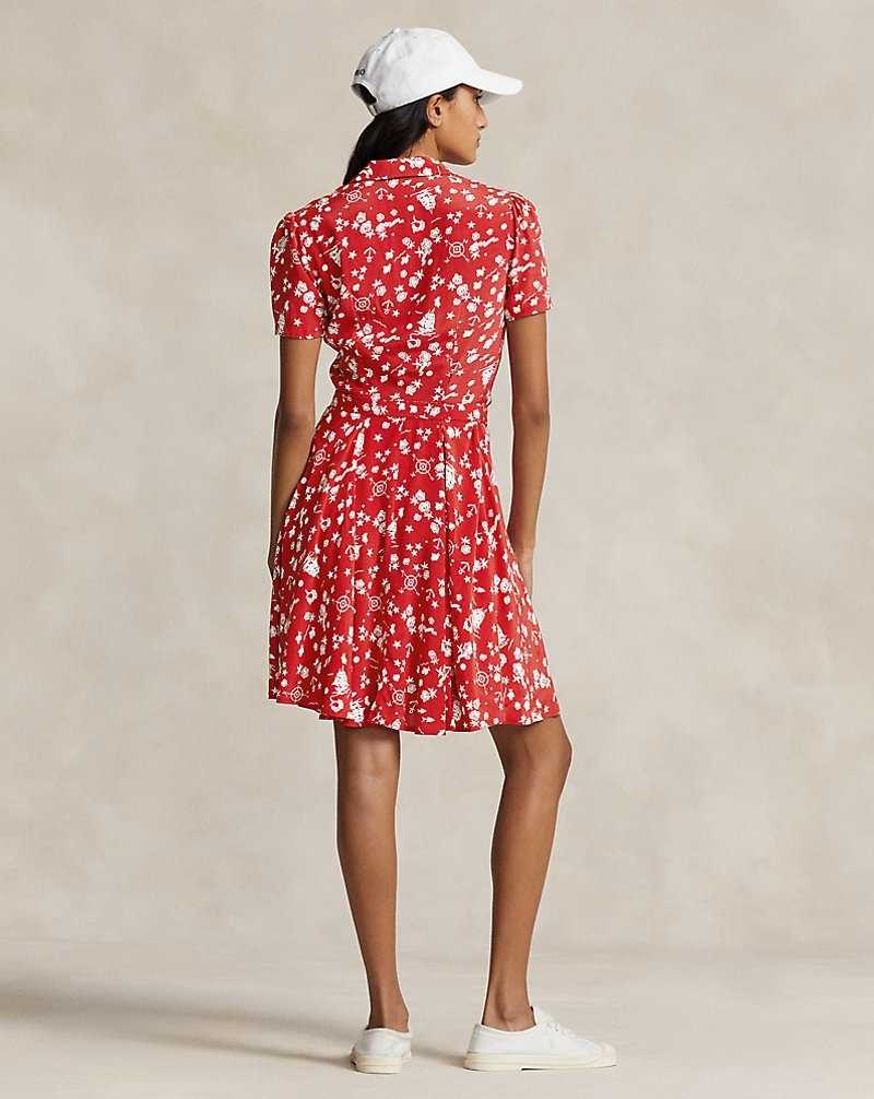 Vestido Ralph Lauren Nautical-Motif Minidress Mujer Nautical Conversation | WJGEACX-83 - vista 4