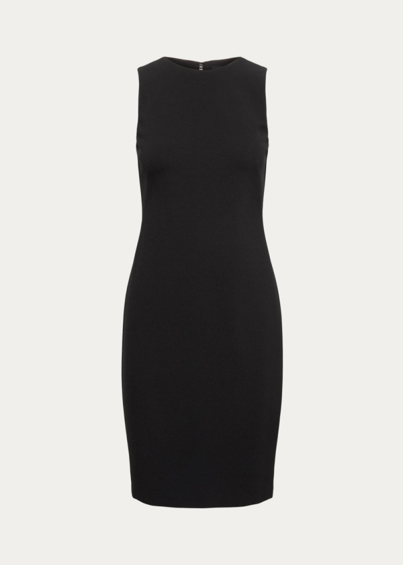 Vestido Ponte Sheath Mujer Negros | NVSQ45720 - vista 2