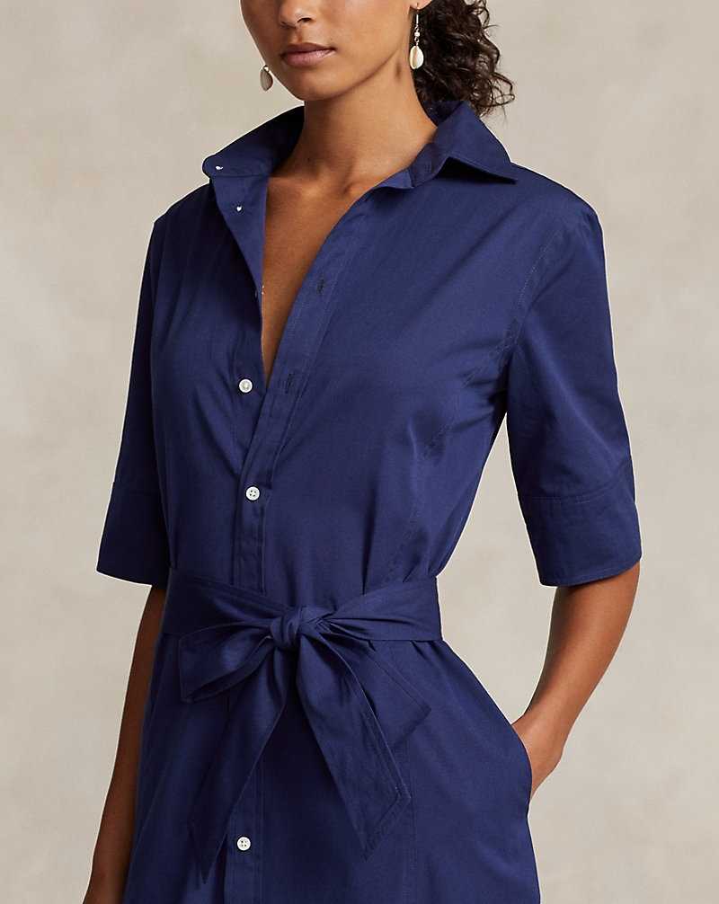 Vestido Ralph Lauren Tiered Cottondress Mujer Azul Rey | SKZNAJI-94 - vista 5