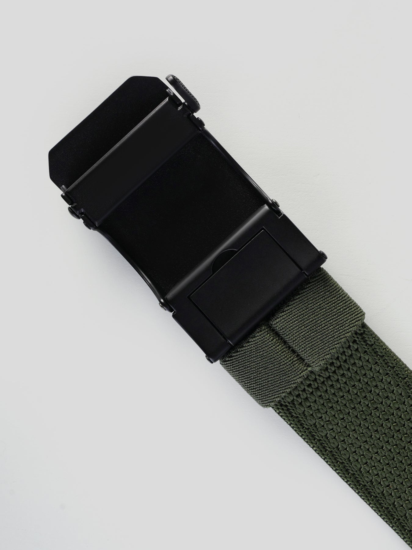 Cinturón Automatic Buckle Woven casual