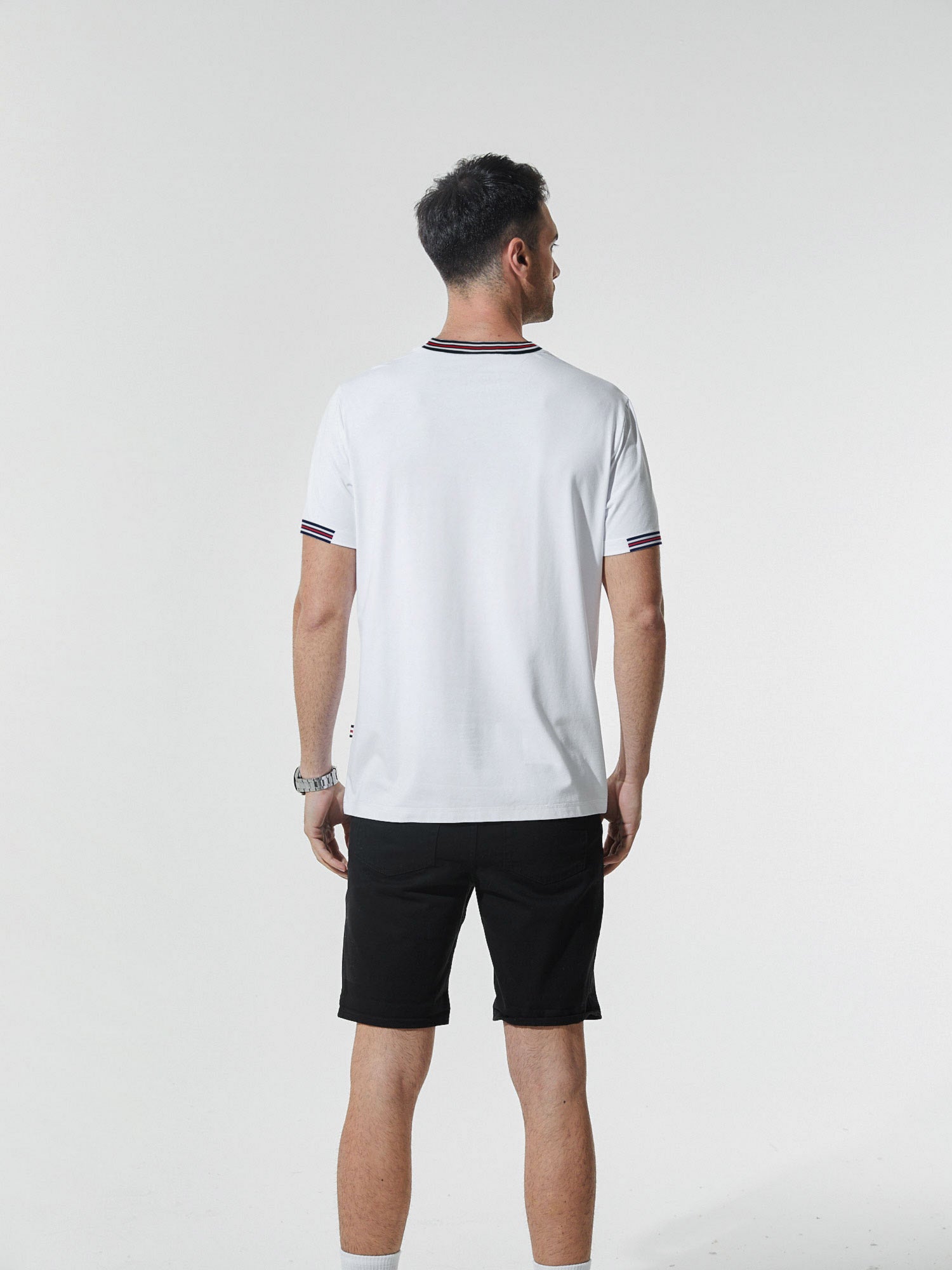 Camiseta a rayas Trim Stain Proof