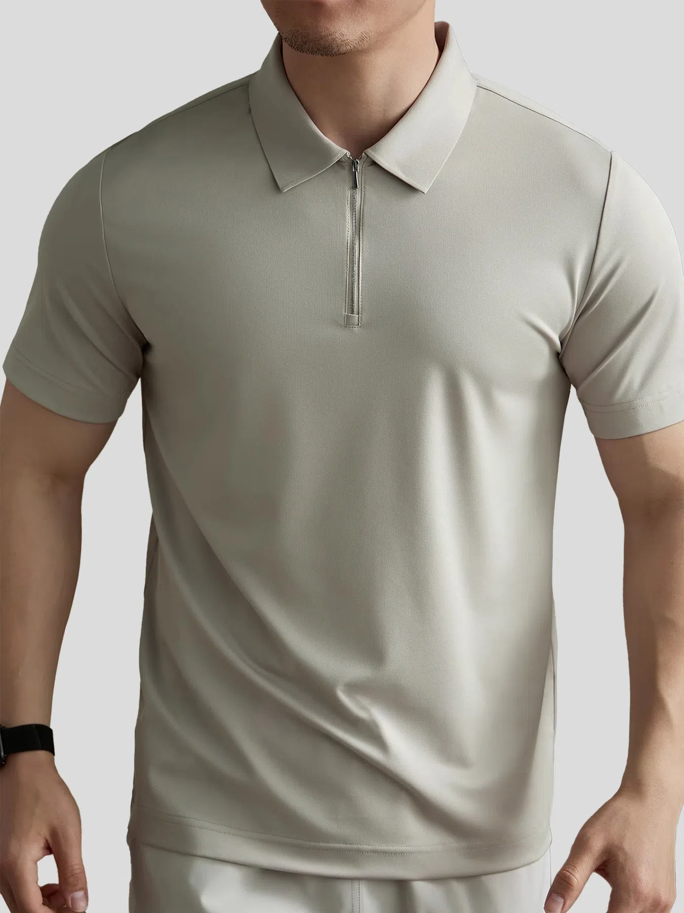 PerformancePro de manga corta Half Zip Polo