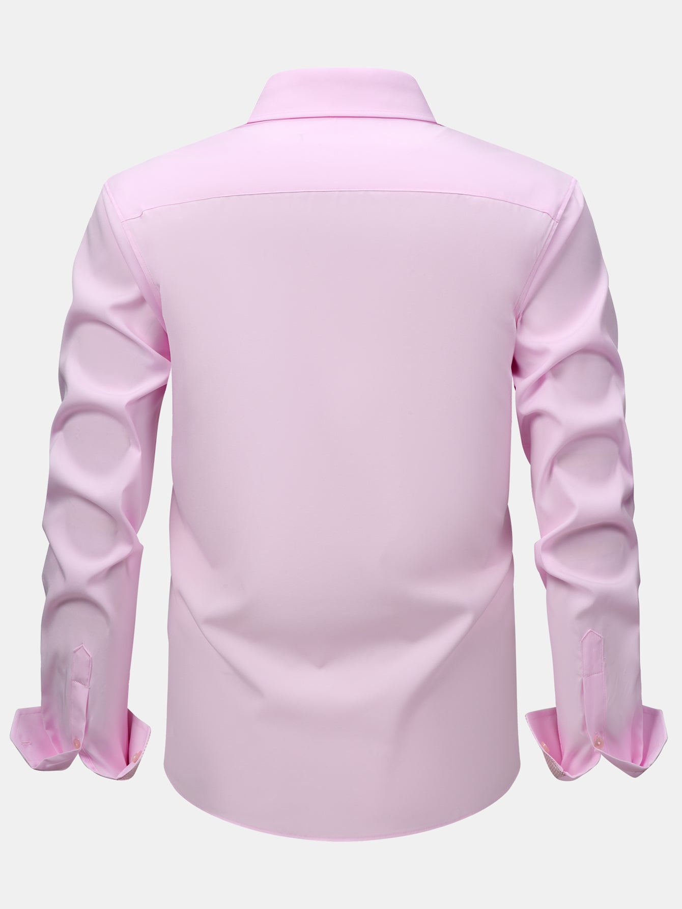 Camisa de vestir de manga larga Contrast Button Up