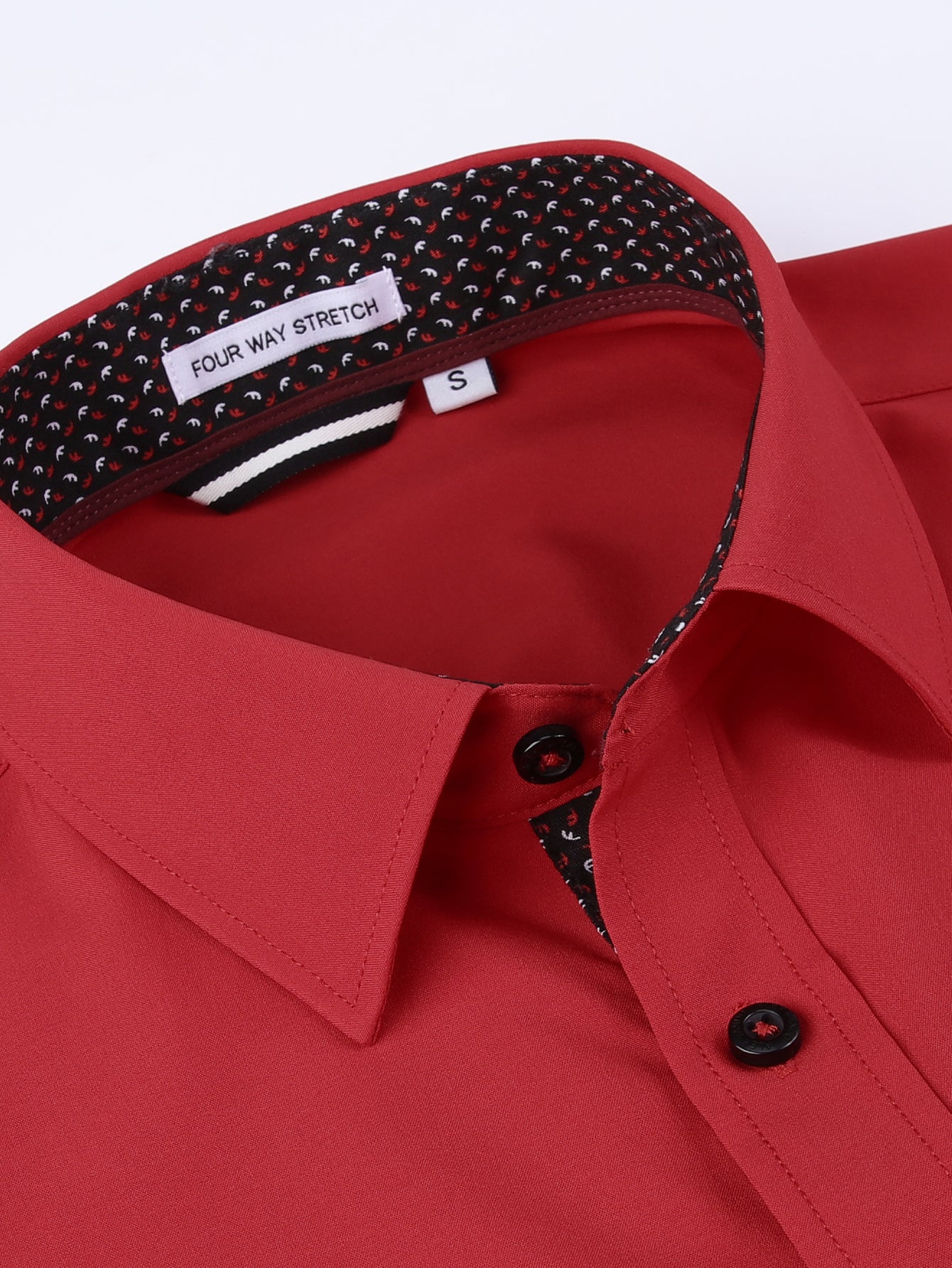 Camisa de vestir de manga larga Contrast