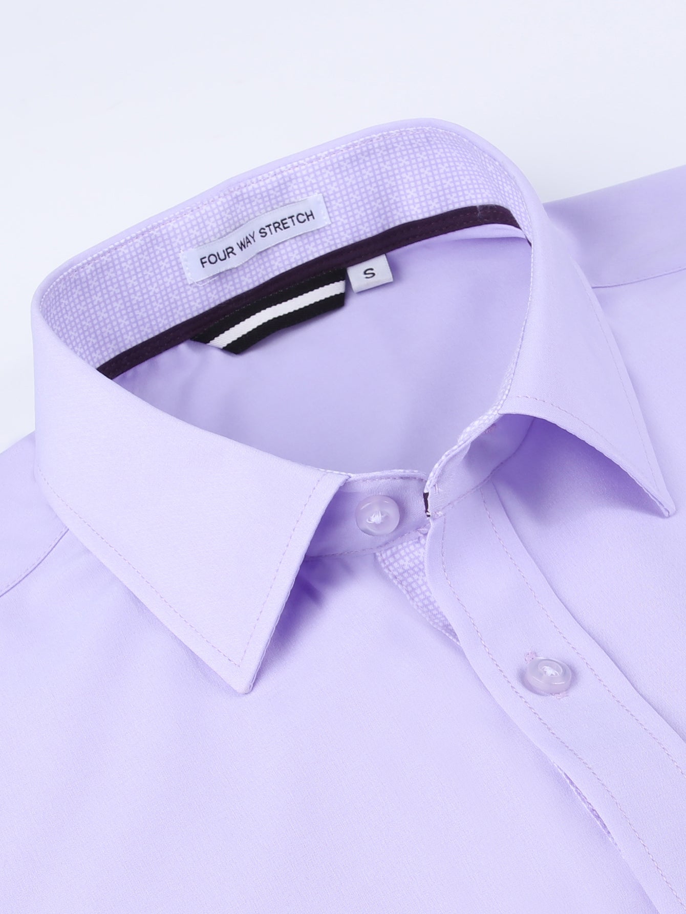 Camisa de vestir de manga larga Contrast