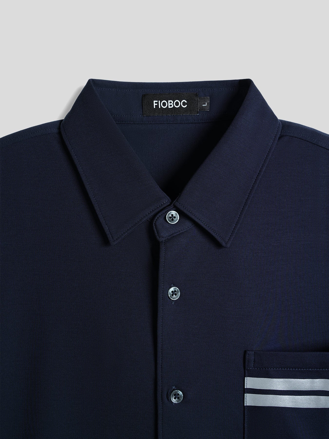 TerciopeloFlex de manga larga One Pockecamiseta