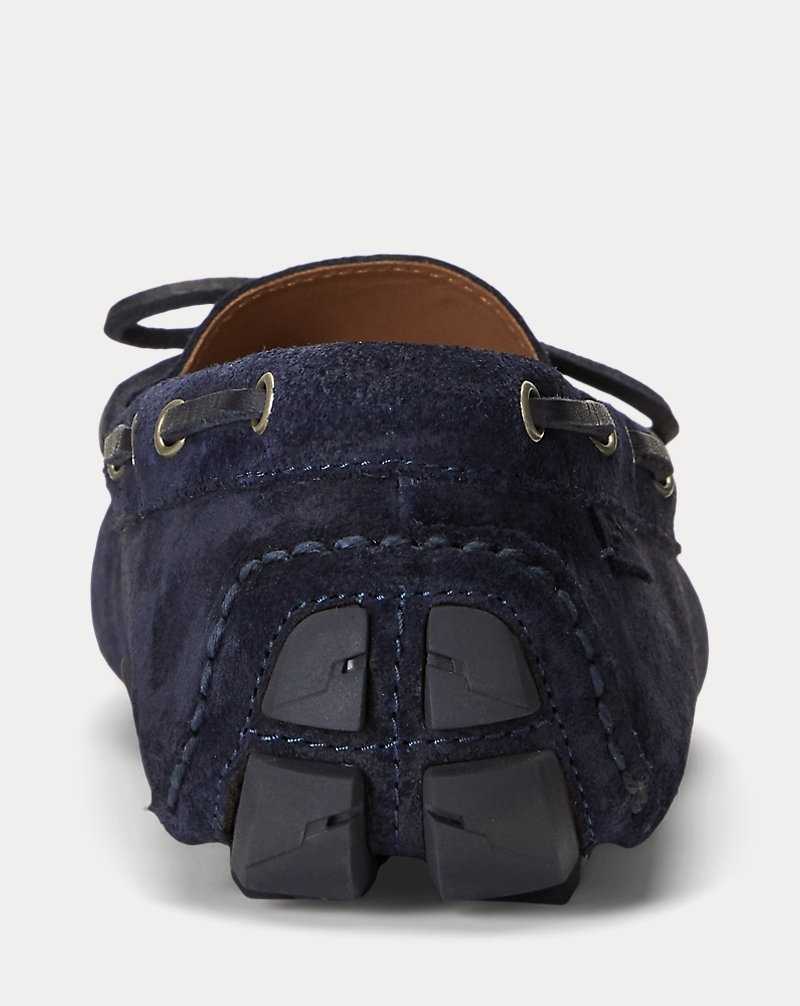 Zapatos Casual Ralph Lauren Anders Tasselled Suede Driver Hombre Azul Marino | TJEYCOZ-25 - vista 3