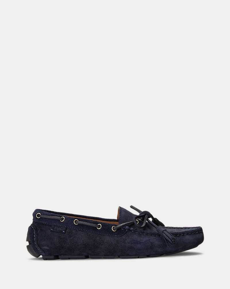 Zapatos Casual Ralph Lauren Anders Tasselled Suede Driver Hombre Azul Marino | TJEYCOZ-25 - vista 1