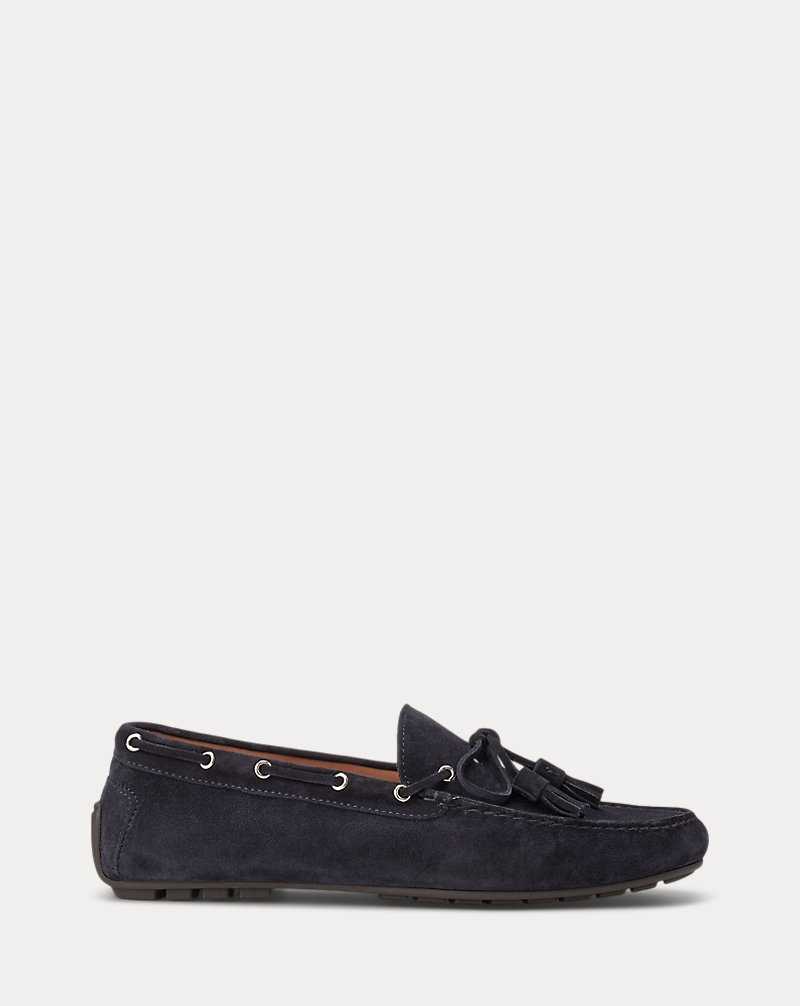 Zapatos Casual Ralph Lauren Harold Suede Tassel Driver Hombre Azul Marino | AXOPYCM-09 - vista 1