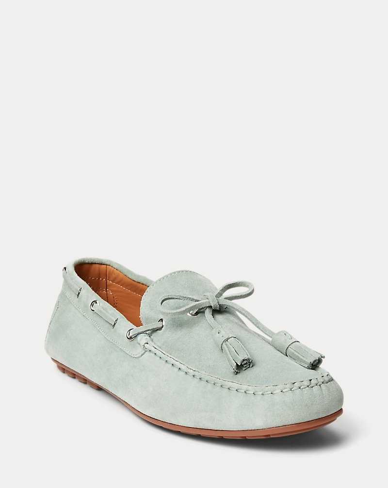 Zapatos Casual Ralph Lauren Harold Suede Tassel Driver Hombre Sage | OLMRXZY-86 - vista 2