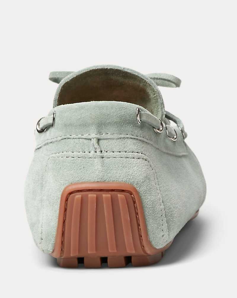 Zapatos Casual Ralph Lauren Harold Suede Tassel Driver Hombre Sage | OLMRXZY-86 - vista 3
