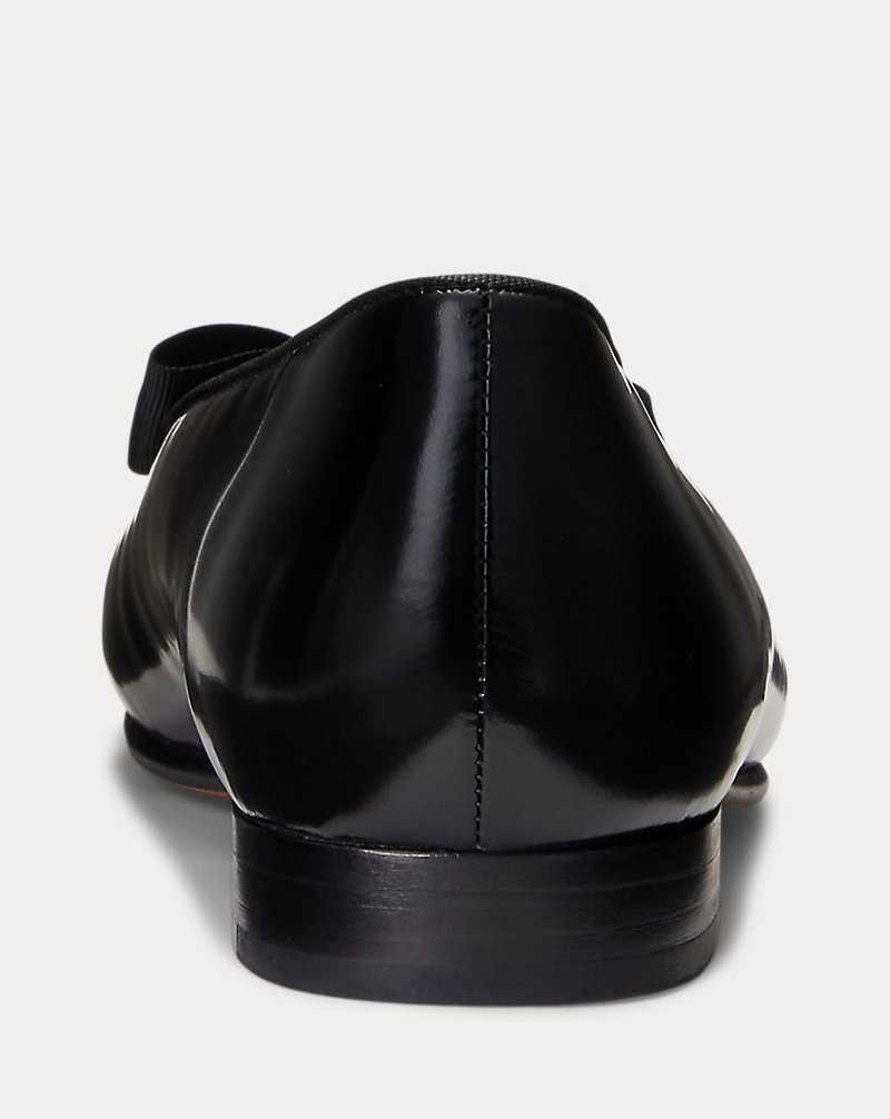 Zapatos Formales Ralph Lauren Paxton Leather Slipper Hombre Negros | SIKOTCQ-80 - vista 3