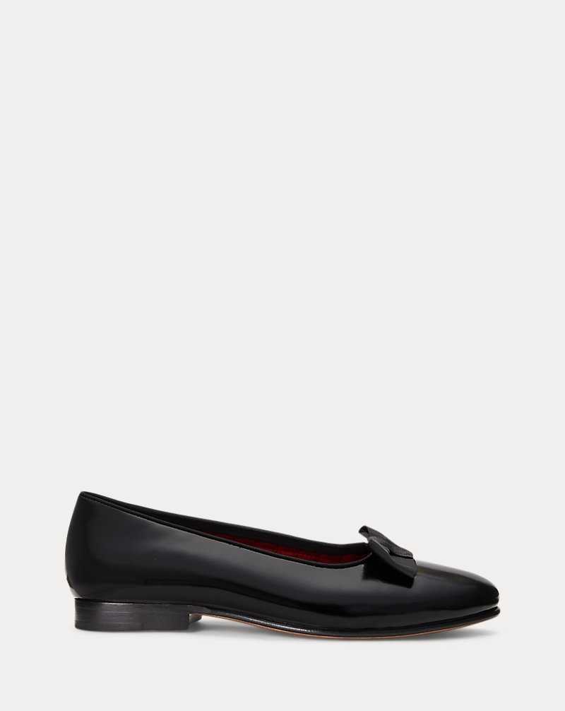 Zapatos Formales Ralph Lauren Paxton Leather Slipper Hombre Negros | SIKOTCQ-80 - vista 1