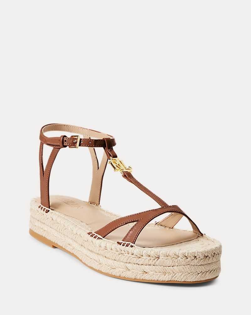 Zapatos Planos Ralph Lauren Payton Burnished Leather Mujer Azules | ISMPDZX-84 - vista 2