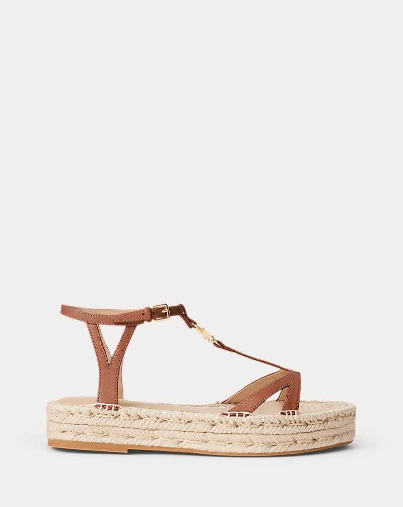 Zapatos Planos Ralph Lauren Payton Burnished Leather Mujer Azules | ISMPDZX-84 - vista 1